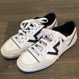 Vans - Men's White and Black Sneakers